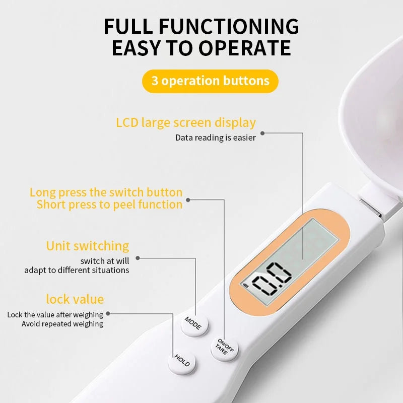 Home Kitchen Weighing Spoon Scale