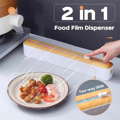 Plastic Wrap Cutter Cling Film Dispenser