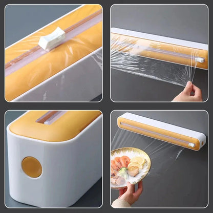 Plastic Wrap Cutter Cling Film Dispenser