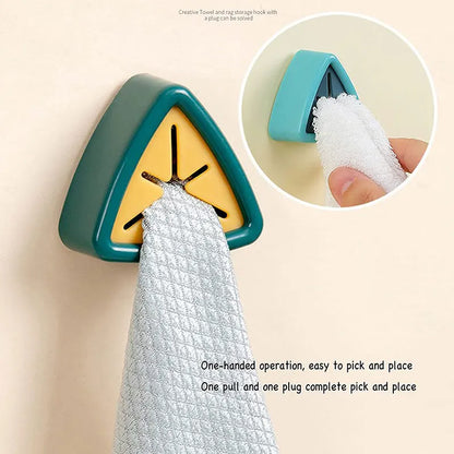 Towel Plug Holder Bathroom Towel Organizer Rack