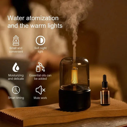 Creative Candlelight Aromatherapy Humidifier