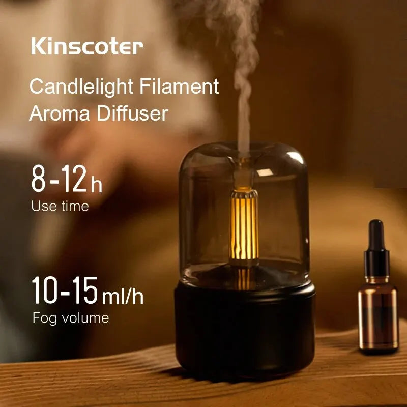 Creative Candlelight Aromatherapy Humidifier